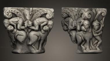 Chapiters Capitel 3d model